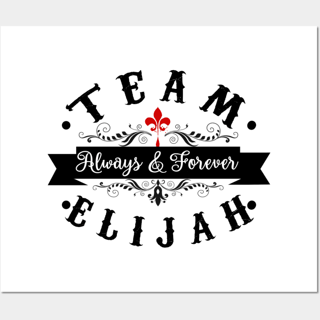 Team Elijah Wall Art by KsuAnn